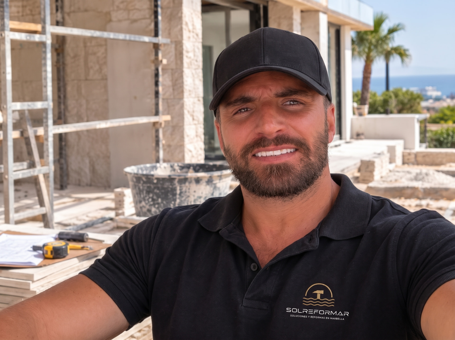 Diego Lobato Valero, responsable de obras de Solreformar en Marbella