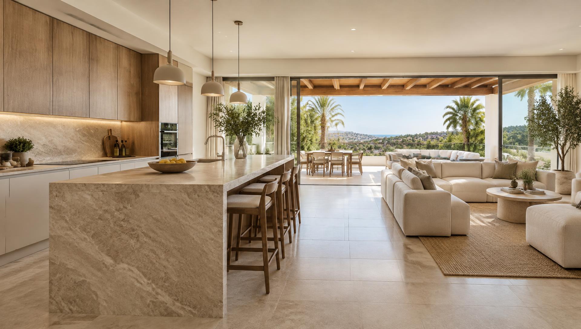 Reforma de vivienda: cocina y espacios interiores